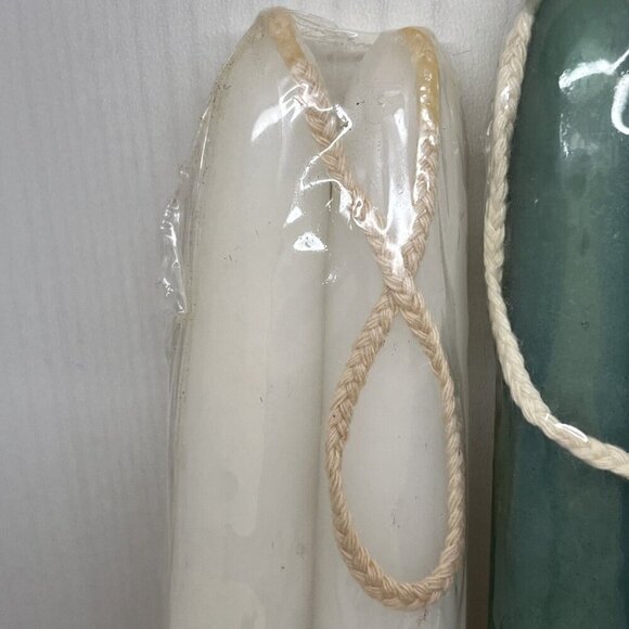Retired Yankee Taper Christmas Candle x 2 Pairs 12" Jack Frost Tannenbaum woods - Picture 8 of 15